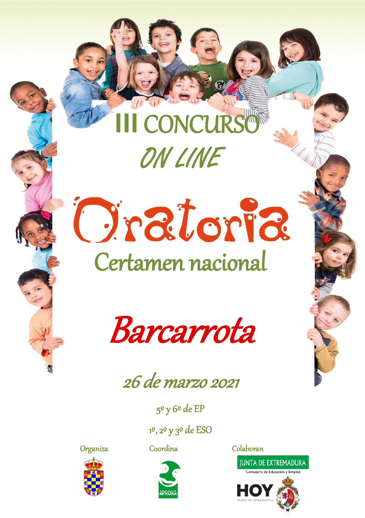 tercer concurso de oratoria EP ESO