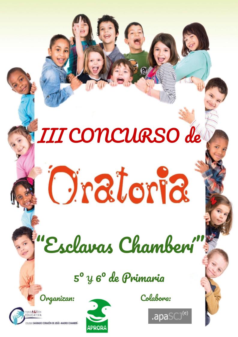 III Concurso de oratoria 'Esclavas de Chamberí'